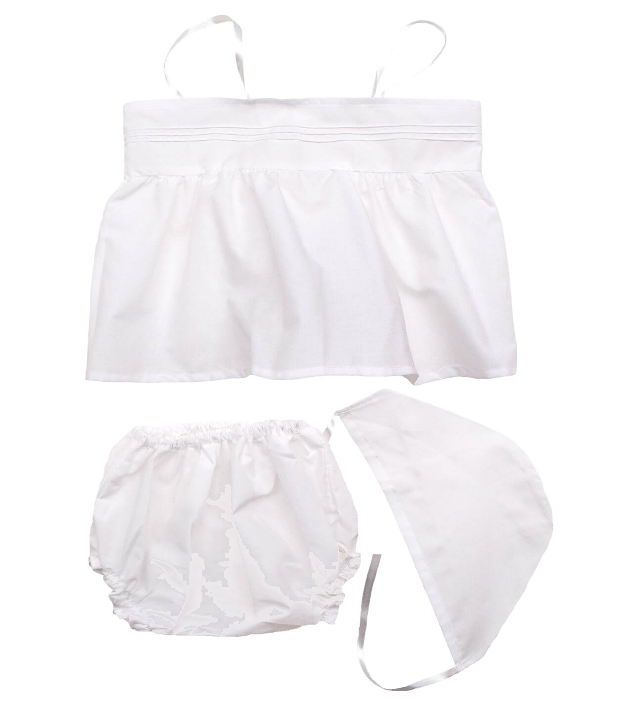 NstNastasia Βαπτιστικά Εσώρουχα Κορίτσι Εκρού, 3τεμάχια 1015