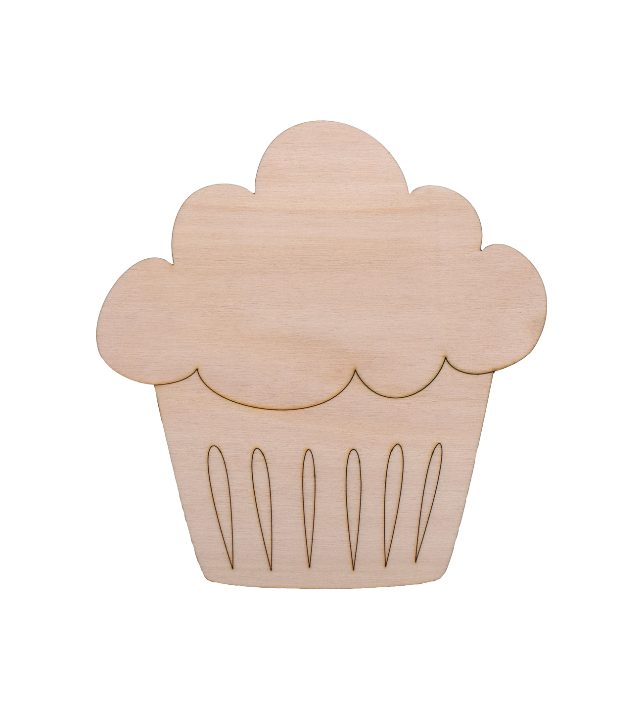 Ξύλινο Cupcake 0033