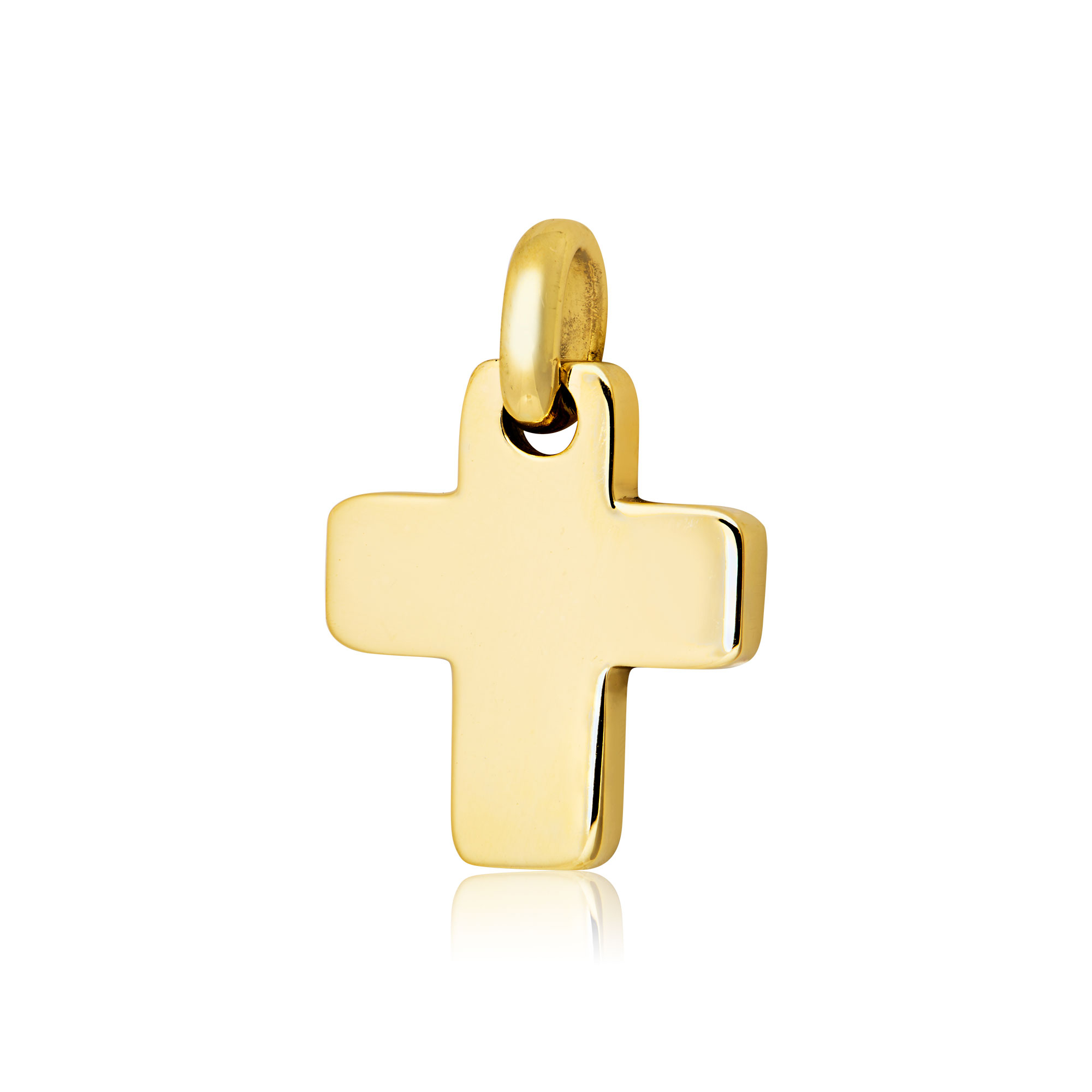 Σταυρός Βάπτισης για Αγόρι από Κίτρινο Χρυσό Κ14 004432