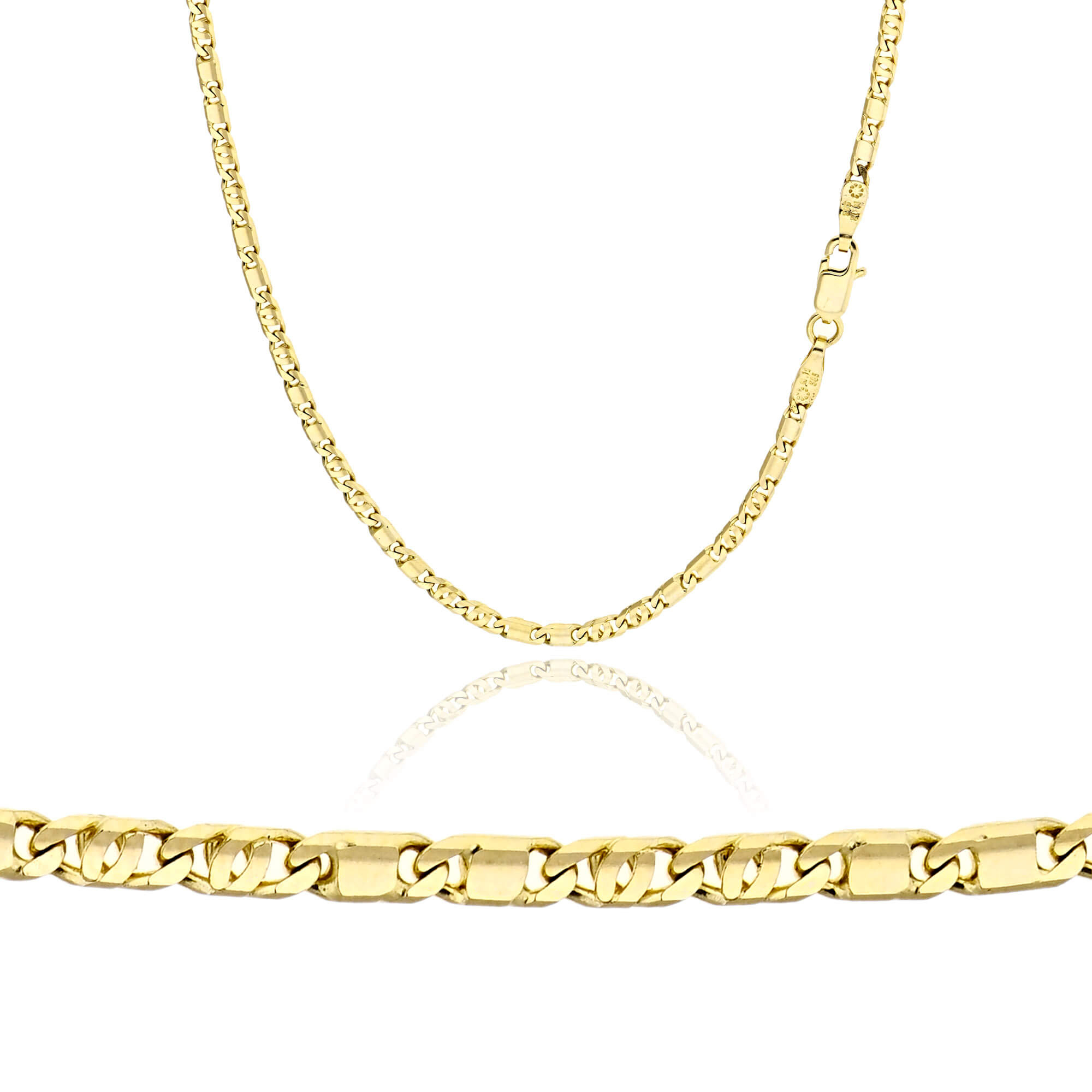 Αλυσίδα από Κίτρινο Χρυσό 14 Καρατίων 005262