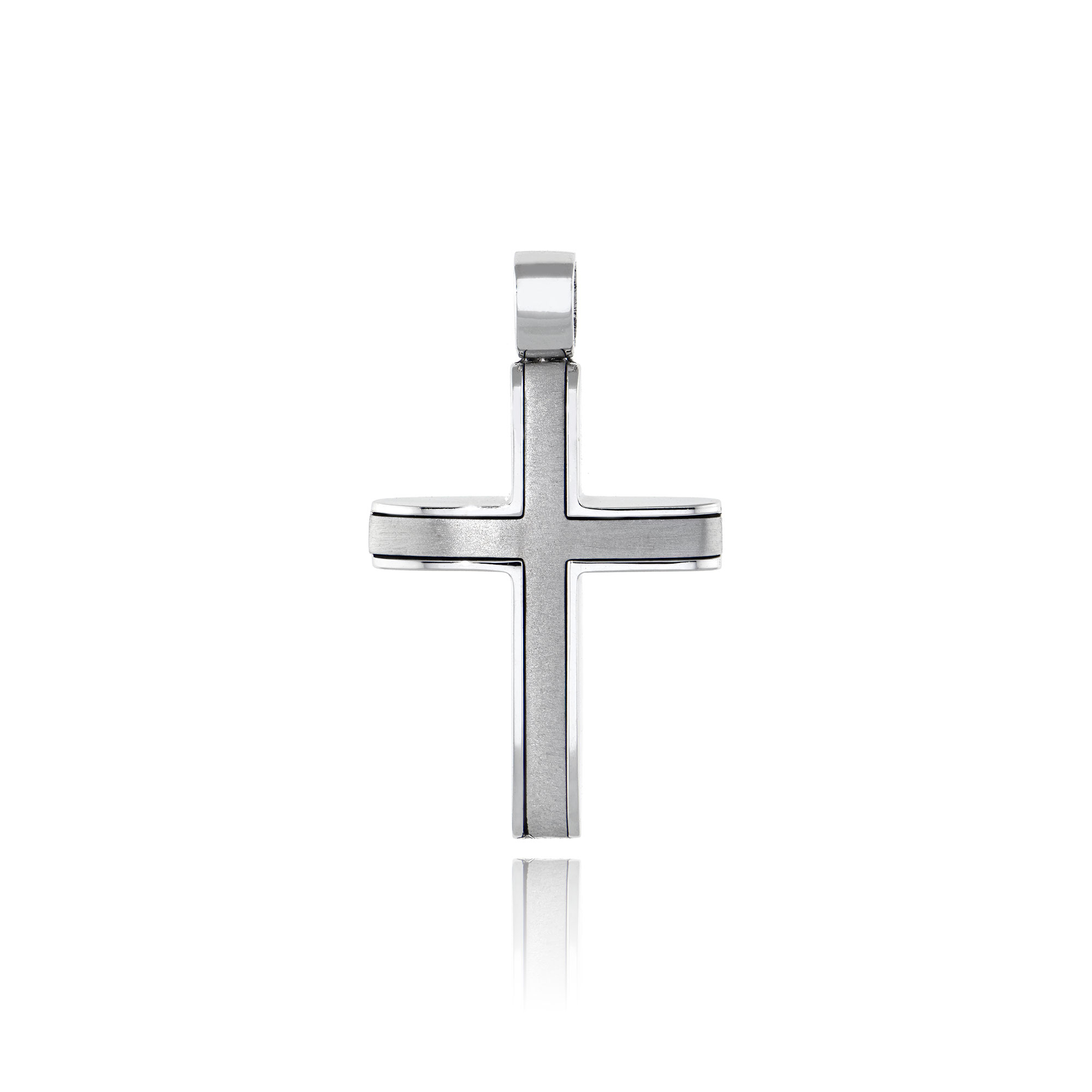 Σταυρός Βάπτισης Val΄Oro για Αγόρι από Λευκό Χρυσό Κ14 034918