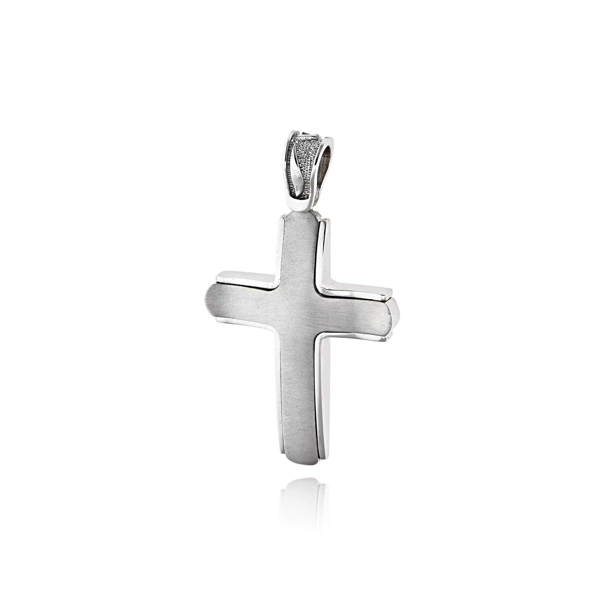 Σταυρός Βάπτισης Val'Oro για Αγόρι Σκέτος Λευκό Χρυσό Κ14 038159