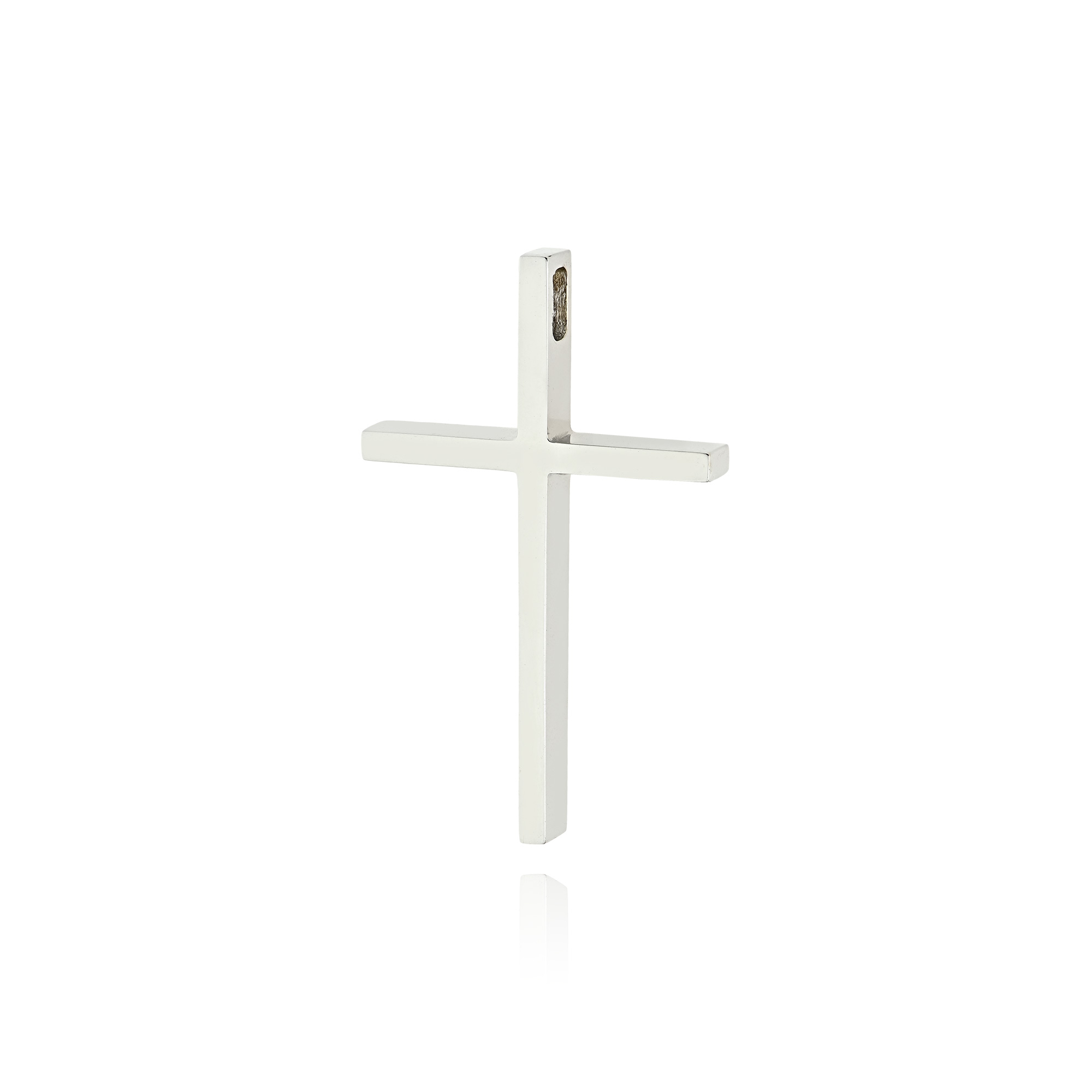 Σταυρός Βάπτισης Val΄Oro Σκέτος για Αγόρι Λευκό Χρυσό Κ14 038334