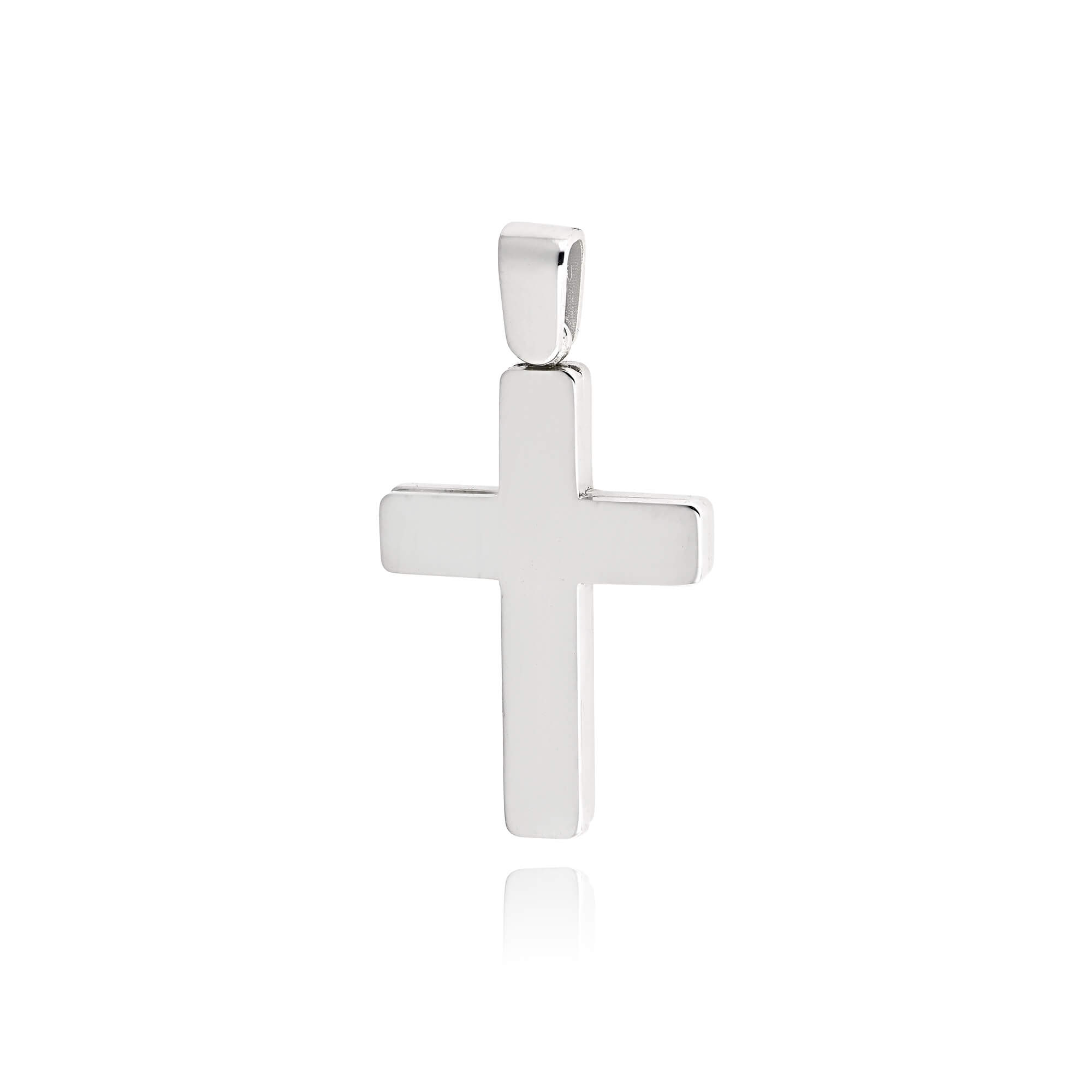 Σταυρός Βάπτισης Val΄Oro για Αγόρι από Λευκό Χρυσό Κ14 038563