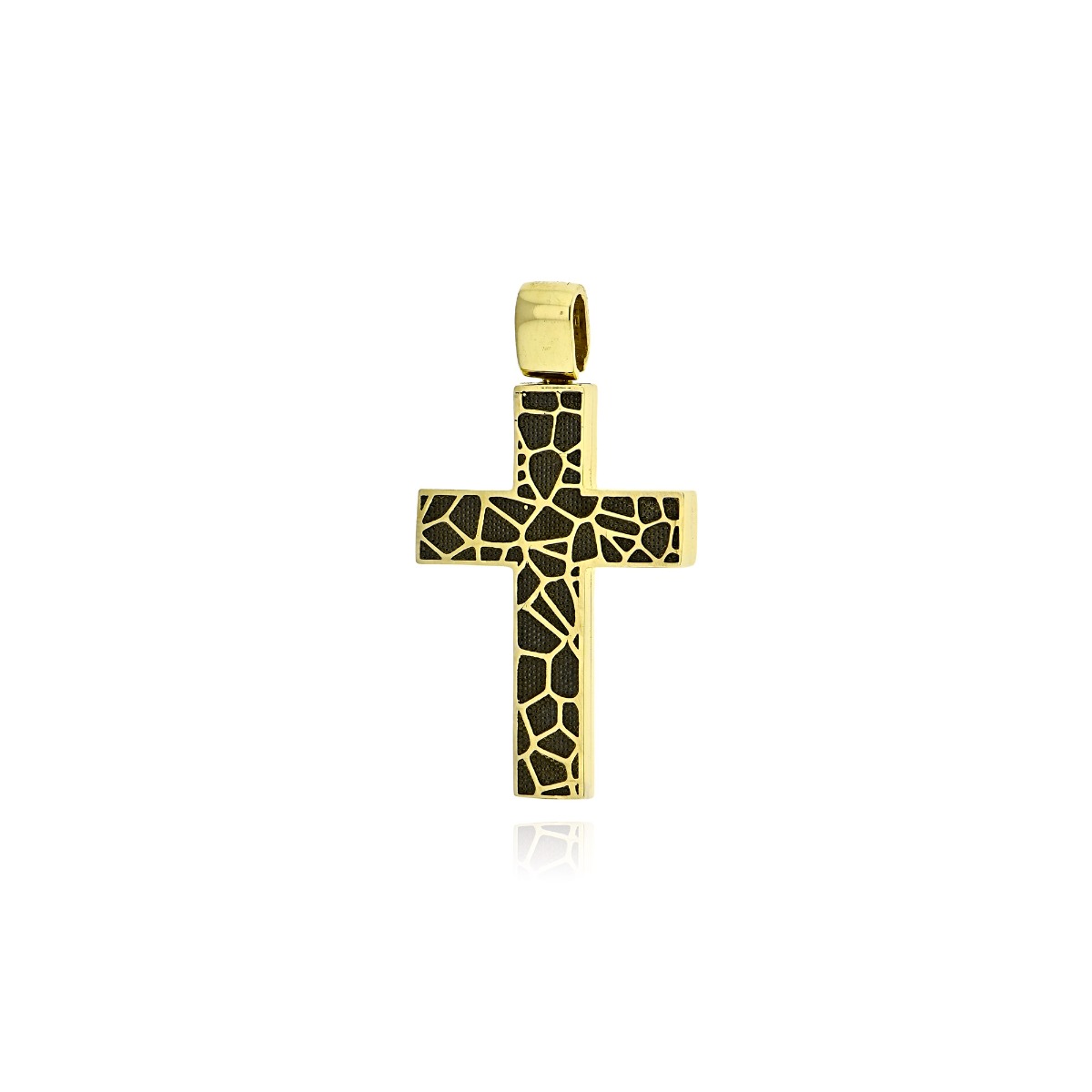 Σταυρός Βάπτισης για Αγόρι Val΄Oro Σκέτος από Κίτρινο Χρυσό Κ14 039736