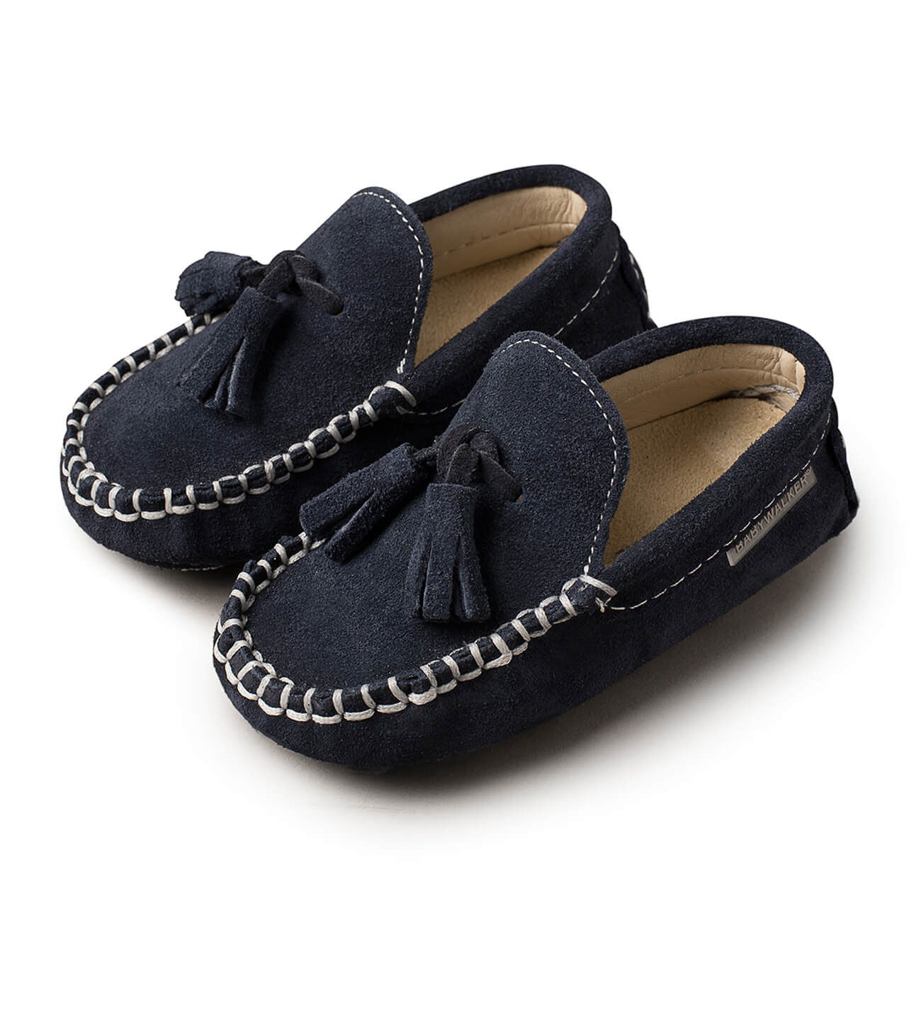 Babywalker Δερμάτινο Loafer Μπλε