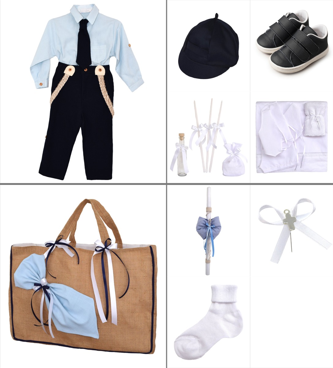 NstNastasia Βαπτιστικό Πακέτο Ολοκληρωμένο 9τεμάχια Endre Ady 0551