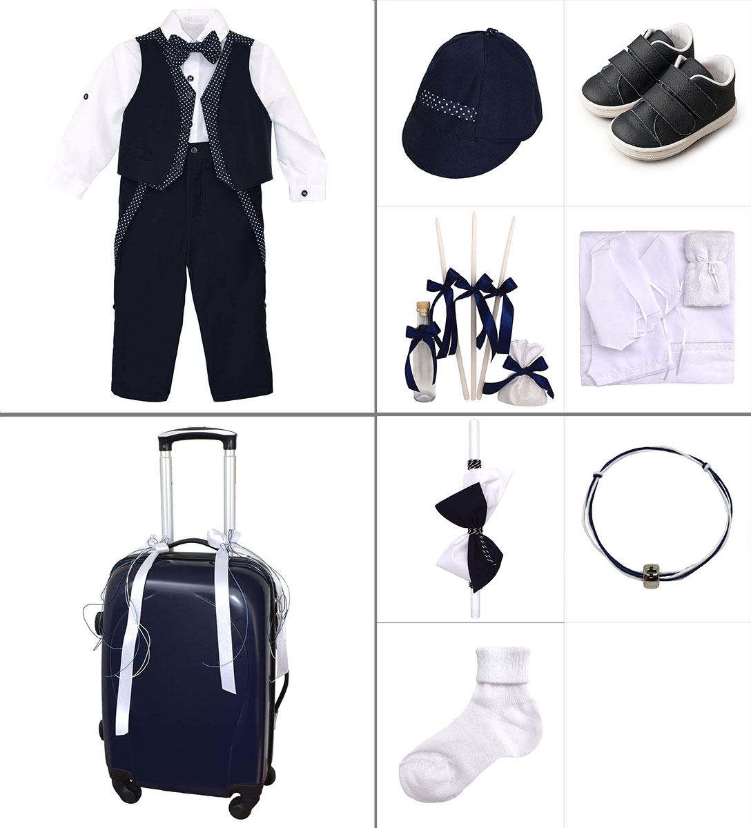 NstNastasia Βαπτιστικό Πακέτο Ολοκληρωμένο 9 τεμάχια 0688