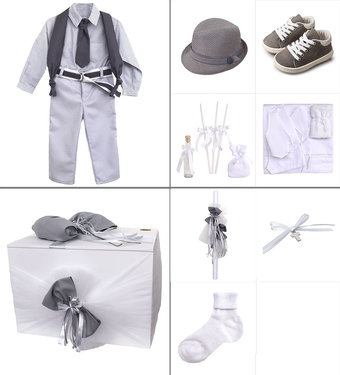 NstNastasia Βαπτιστικό Πακέτο Ολοκληρωμένο 9 τεμάχια 0693