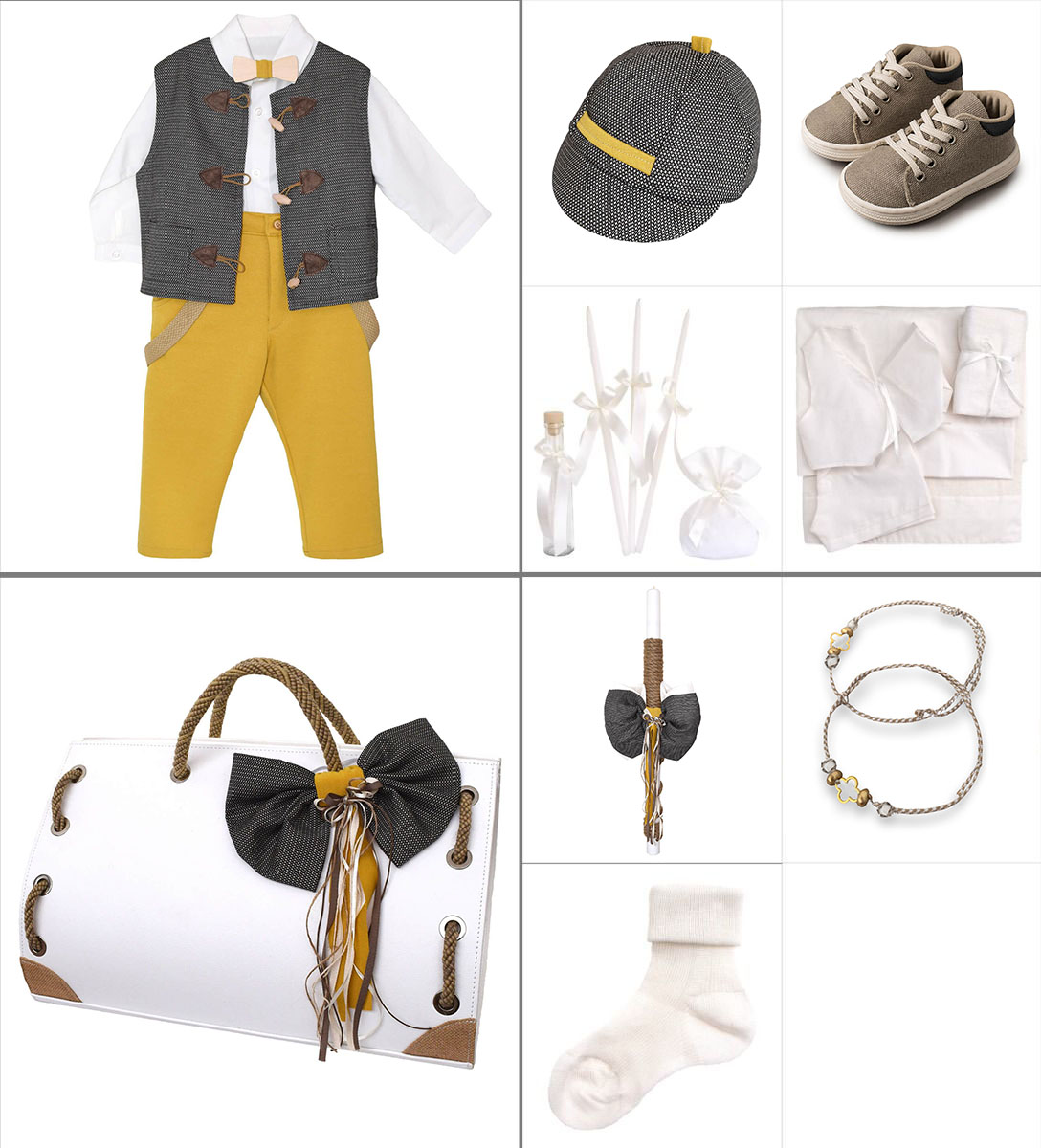 NstNastasia Βαπτιστικό Πακέτο Ολοκληρωμένο 9 τεμάχια 0705