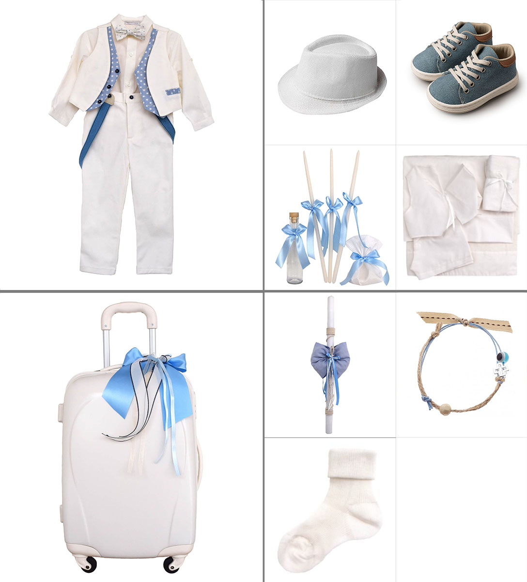 NstNastasia Βαπτιστικό Πακέτο Ολοκληρωμένο 9 τεμάχια 0679