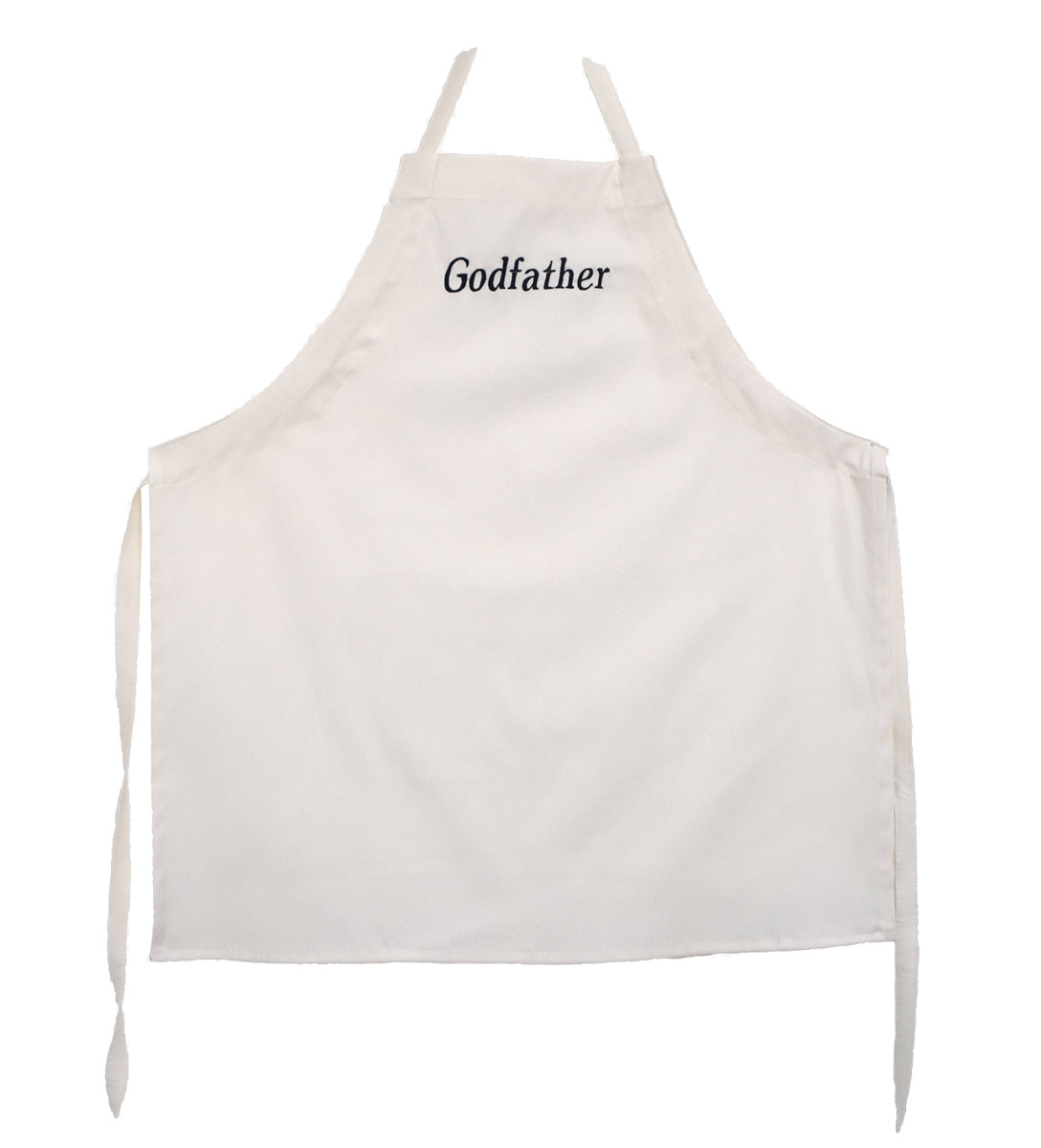 NstNastasia Ποδιά Νονού Godfather Μπλε κεντημένα γράμματα 0591