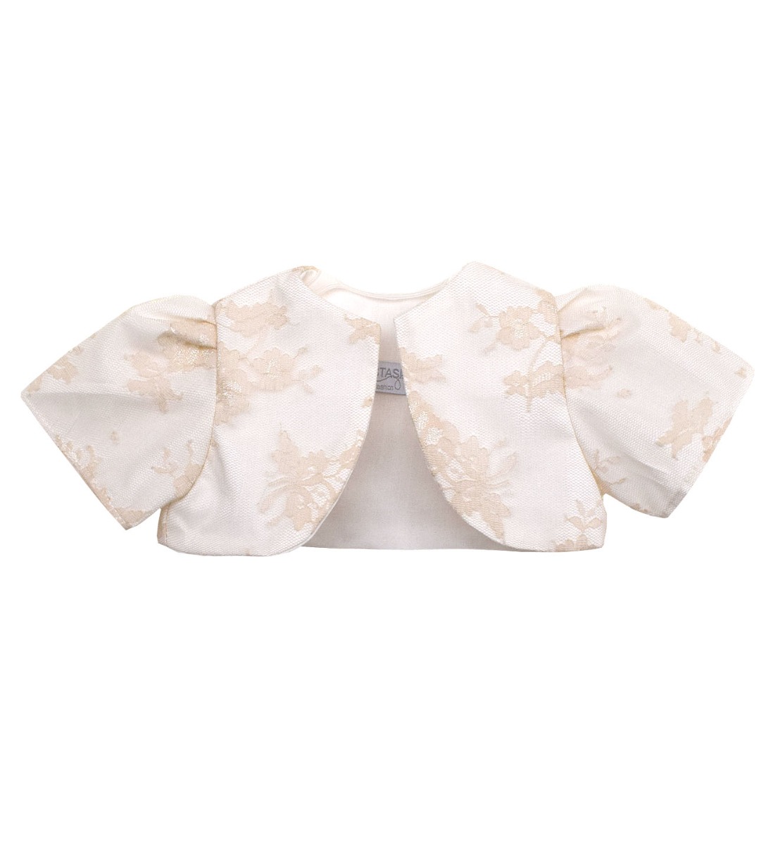 NstNastasia Βαπτιστικό μπολερό Princess Clothilde 0209
