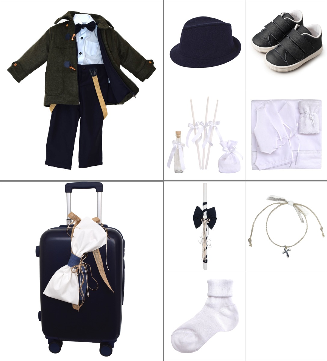 NstNastasia Βαπτιστικό Πακέτο Ολοκληρωμένο 9 τεμάχια 0597