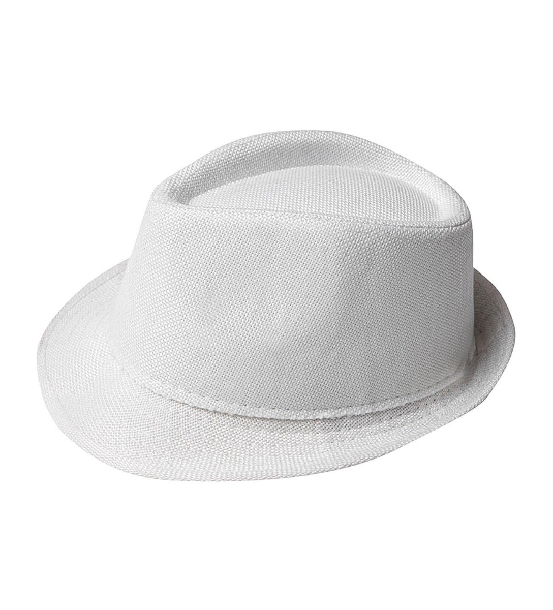 NstNastasia Βαπτιστικό Ψάθινο Λευκό Καπέλο 0937
