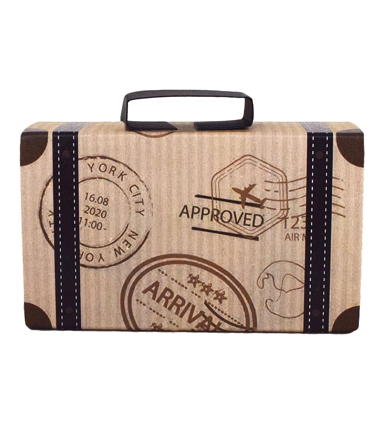 NstNastasia Μπομπονιέρες βάπτισης Βαλιτσάκι 1069