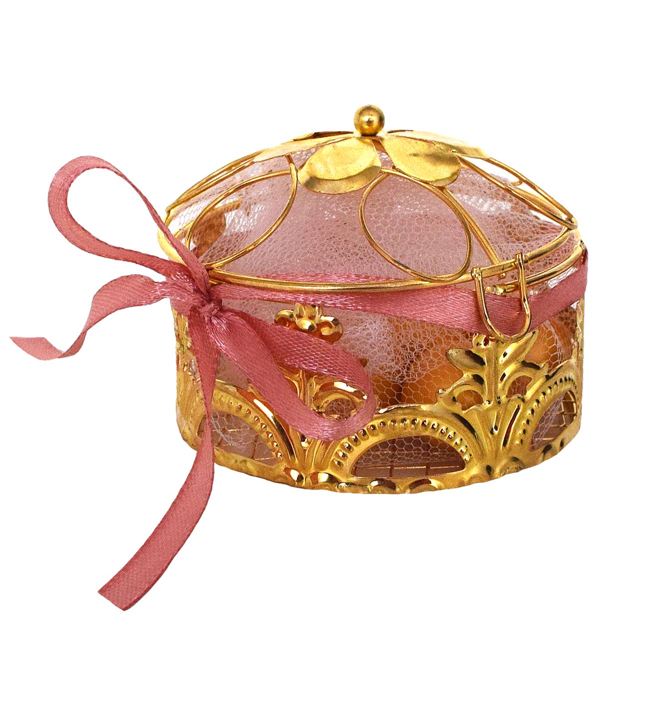 NstNastasia Μπομπονιέρες βάπτισης Μπιζουτιέρα Επίχρυση 1072