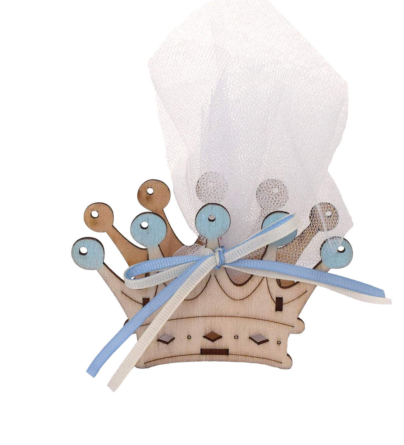 NstNastasia Μπομπονιέρες βάπτισης Κορώνα 1088