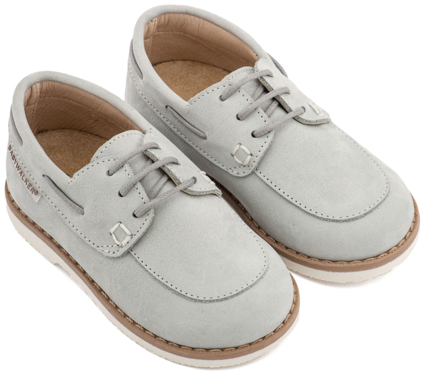 Babywalker Βαπτιστικά Δετό Δερμάτινο Μοκασίνι BW 4308 Λευκό