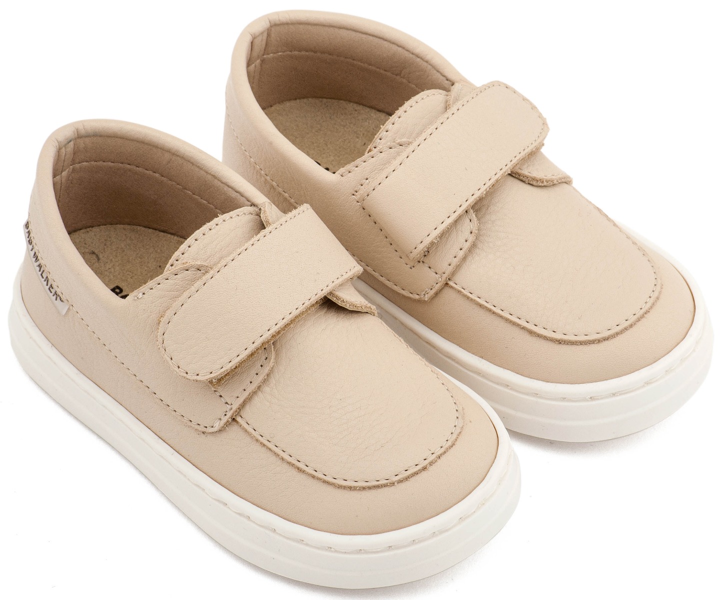 Babywalker Βαπτιστικά Δερμάτινο Μοκασίνι BW 4310 Μπεζ