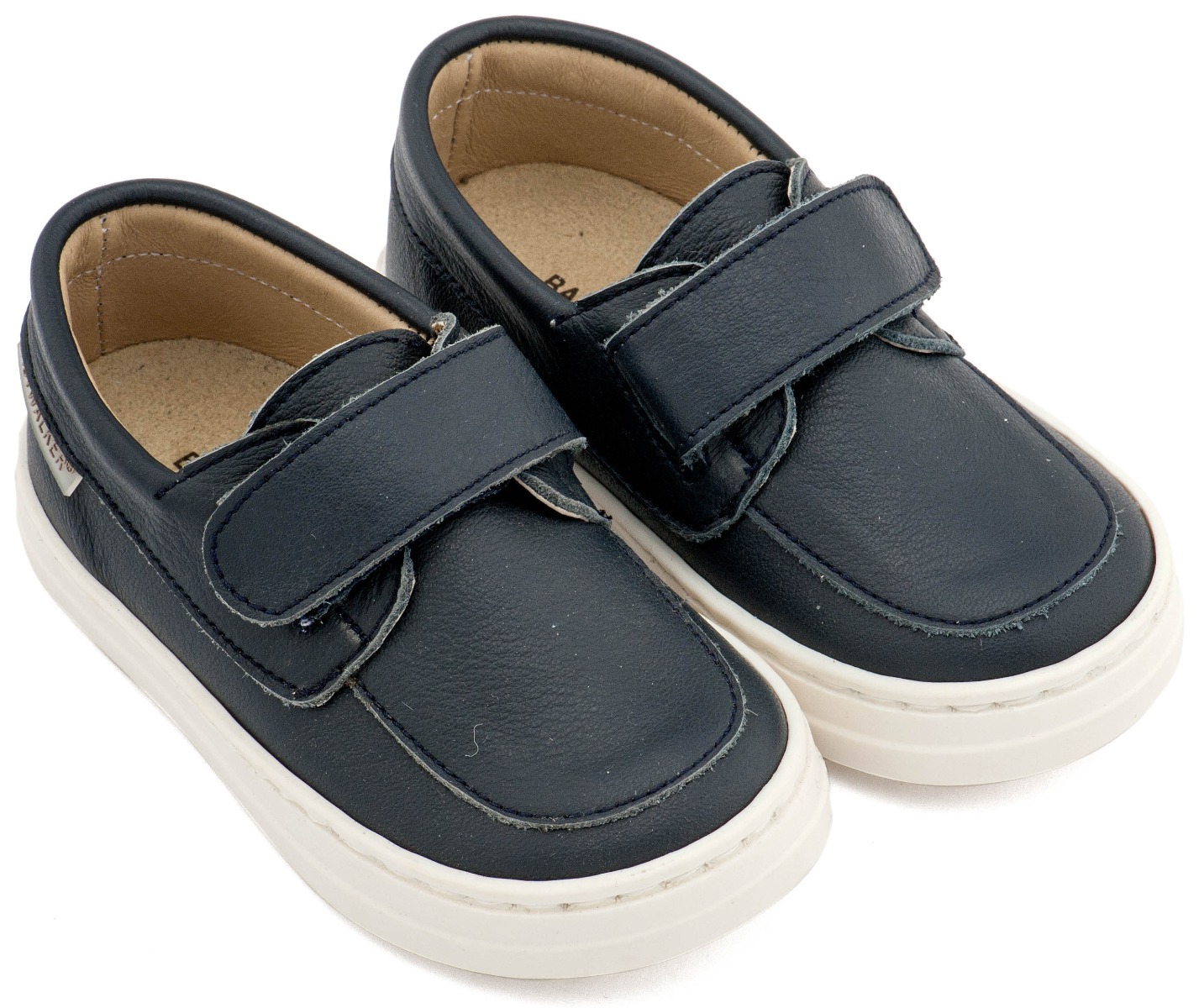 Babywalker Βαπτιστικά Δερμάτινο Μοκασίνι BW 4310 Μπλε