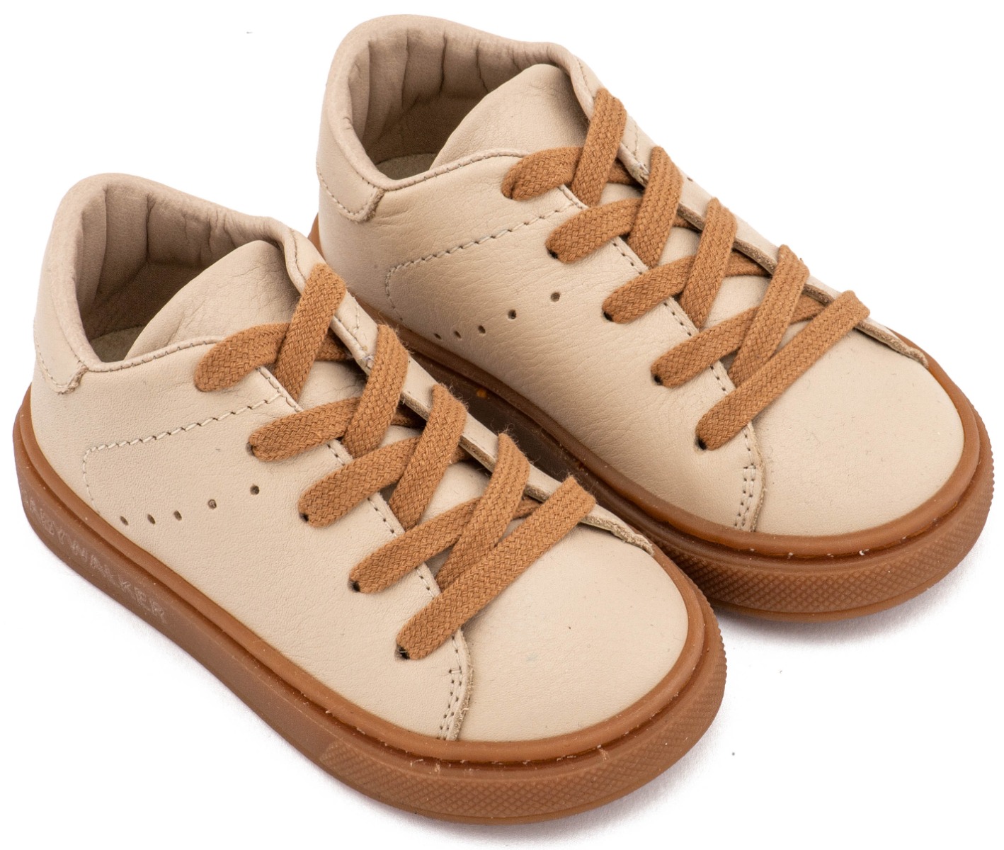 Babywalker Βαπτιστικά Δετό Δερμάτινο Sneaker BW 4312 Μπεζ