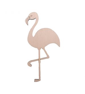 Ξύλινο Φλαμίνγκο 0015