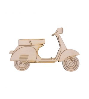 Ξύλινη Βέσπα 0024