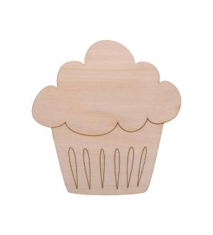 Ξύλινο Cupcake 0033