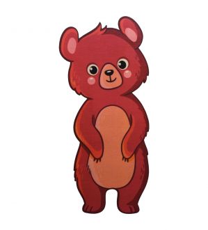 Ξύλινος Αρκούδος 0036