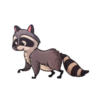 Ξύλινο Ρακούν 0041