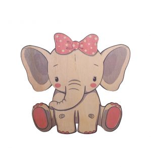 Ξύλινο Ελαφαντάκι 0049