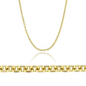Αλυσίδα Λαιμού Κίτρινο Χρυσό 14 Καρατίων 005037