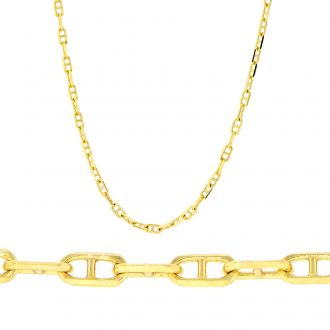 Αλυσίδα Κίτρινο Χρυσό 14 Καρατίων Κ14 005106