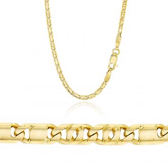 Αλυσίδα Λαιμού Κίτρινο Χρυσό 14 Καρατίων 005270