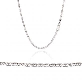 Αλυσίδα από Λευκό Χρυσό 14 Καρατίων 005299