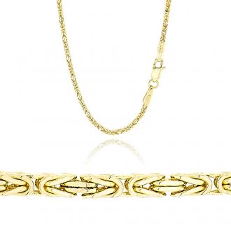 Αλυσίδα Λαιμού Κίτρινο Χρυσό 14 Καρατίων 007931