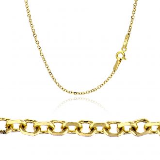 Αλυσίδα Λαιμού από Κίτρινο Χρυσό 14 Καρατίων 008185