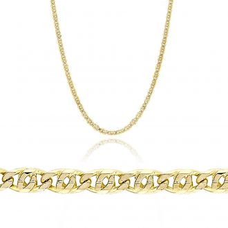 Αλυσίδα Λαιμού Κίτρινο Χρυσό 14 Καρατίων Κ14 009771