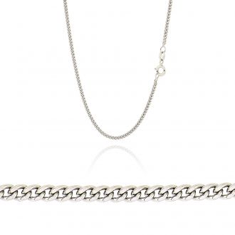 Γυναικεία Αλυσίδα από Λευκό Χρυσό Κ18 012885