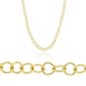 Γυναικεία Αλυσίδα από Κίτρινο Χρυσό 14 Καρατίων 016594