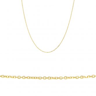 Γυναικεία Αλυσίδα Λαιμού Κίτρινο Χρυσό 14 Καρατίων 021836