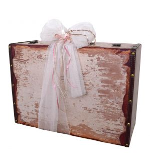 Ξύλινη βαλίτσα vintage