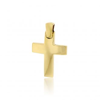 Βαπτιστικός Σταυρός για Αγόρι Val΄Oro Σκέτος από Κίτρινο Χρυσό Κ14 031885