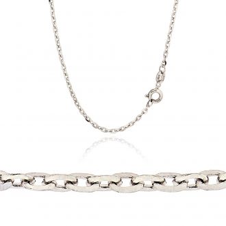 Αλυσίδα από Λευκό Χρυσό 14 Καρατίων 034251