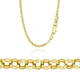 Αλυσίδα από Κίτρινο Χρυσό 14 Καρατίων 034984