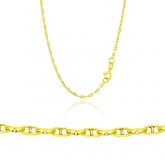 Αλυσίδα από Κίτρινο Χρυσό 14 Καρατίων 035167