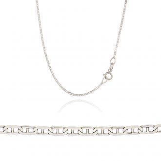 Αλυσίδα από Λευκό Χρυσό 9 Καρατίων 035183