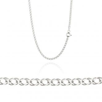 Αλυσίδα από Λευκό Χρυσό 14 Καρατίων 035627