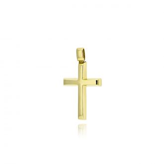 Βαπτιστικός Σταυρός για Αγόρι Val΄Oro Σκέτος από Κίτρινο Χρυσό Κ14 039737